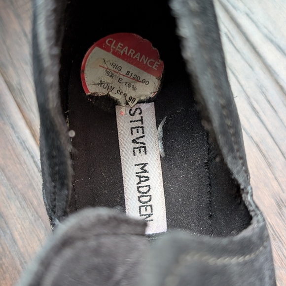 9.5 Steve Madden Suede Booties - Picture 3 of 5